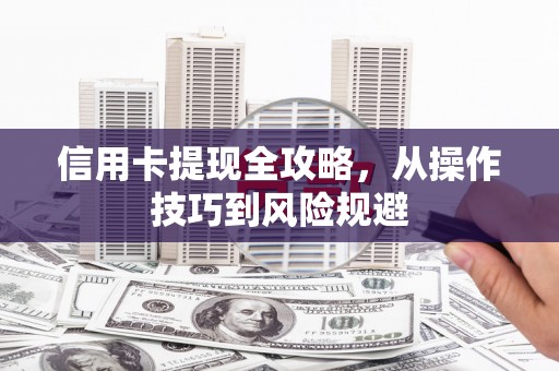 坡头信用卡提现全攻略，从操作技巧到风险规避