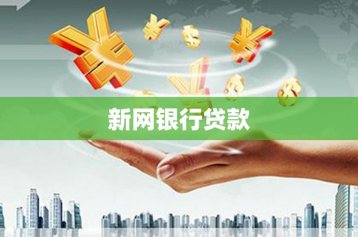 坡头新网银行贷款