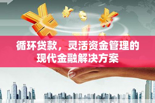 坡头循环贷款，灵活资金管理的现代金融解决方案