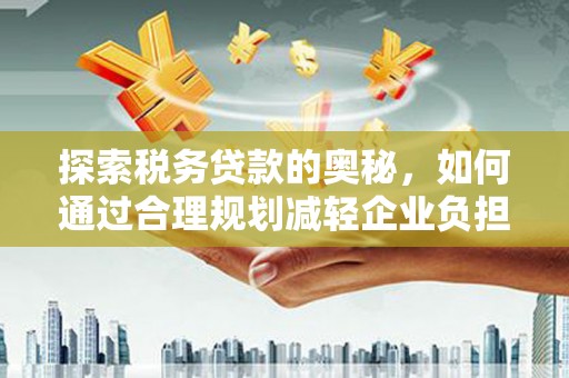 坡头探索税务贷款的奥秘，如何通过合理规划减轻企业负担