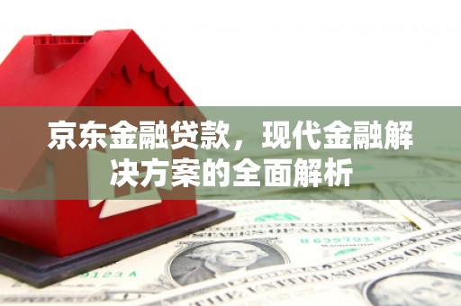坡头京东金融贷款，现代金融解决方案的全面解析