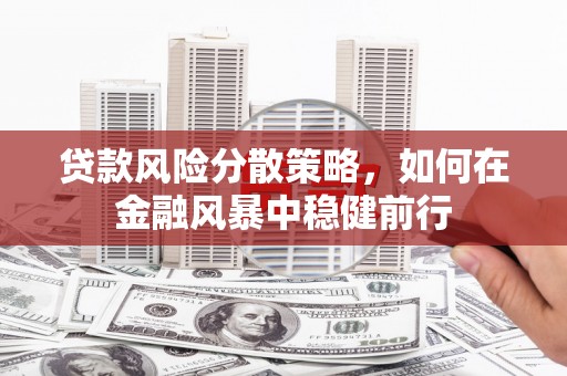 坡头贷款风险分散策略，如何在金融风暴中稳健前行