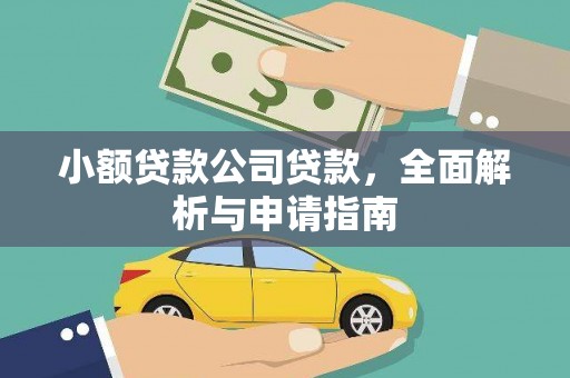 坡头小额贷款公司贷款，全面解析与申请指南
