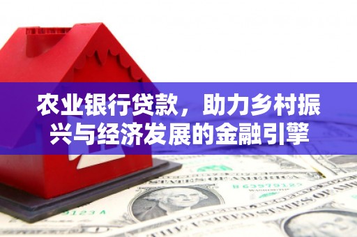 坡头农业银行贷款，助力乡村振兴与经济发展的金融引擎
