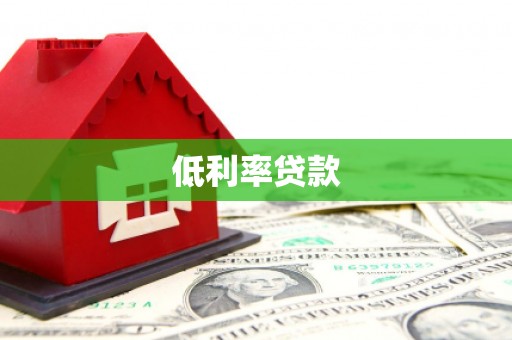 坡头低利率贷款