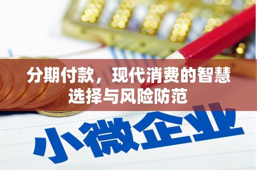 坡头分期付款，现代消费的智慧选择与风险防范