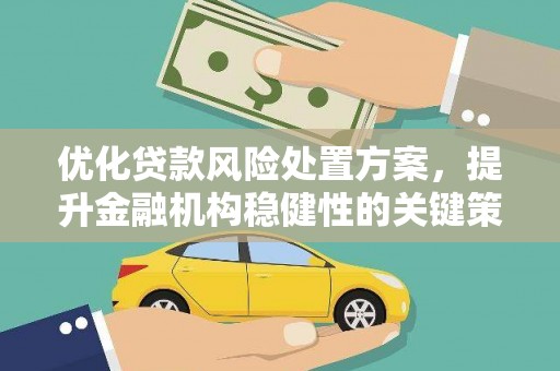 坡头优化贷款风险处置方案，提升金融机构稳健性的关键策略