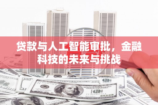 坡头贷款与人工智能审批，金融科技的未来与挑战