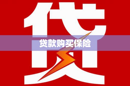 坡头贷款购买保险
