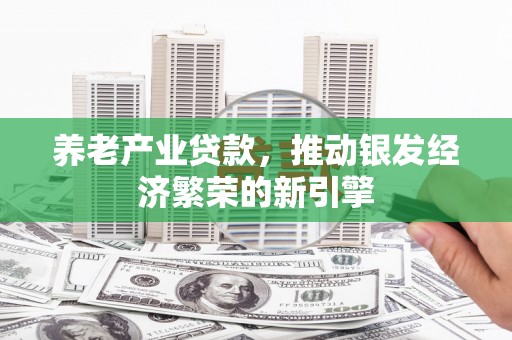 坡头养老产业贷款，推动银发经济繁荣的新引擎