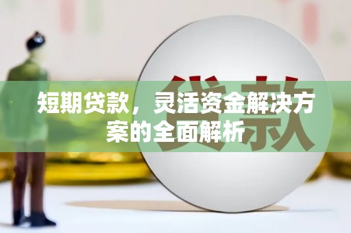 坡头短期贷款，灵活资金解决方案的全面解析